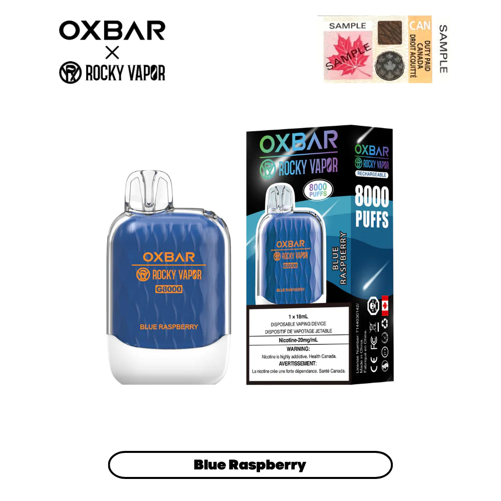 OxBar G8000 - Disposable