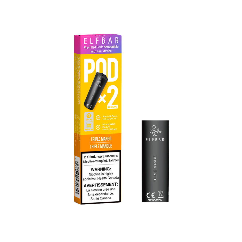 Elf Bar 4In1  Pods - 2 Pods/Pk (ONTARIO)