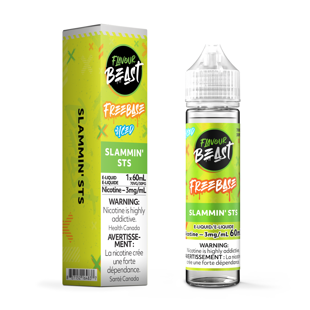Flavour Beast E-Liquid Freebase 60ML (ONTARIO)