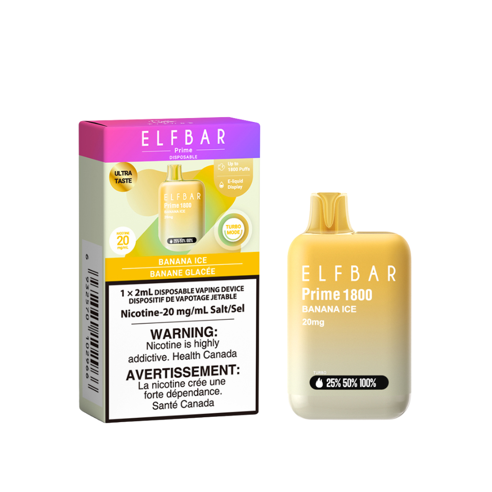 ELF Bar Prime 1800 Disposable Vape (ONTARIO)