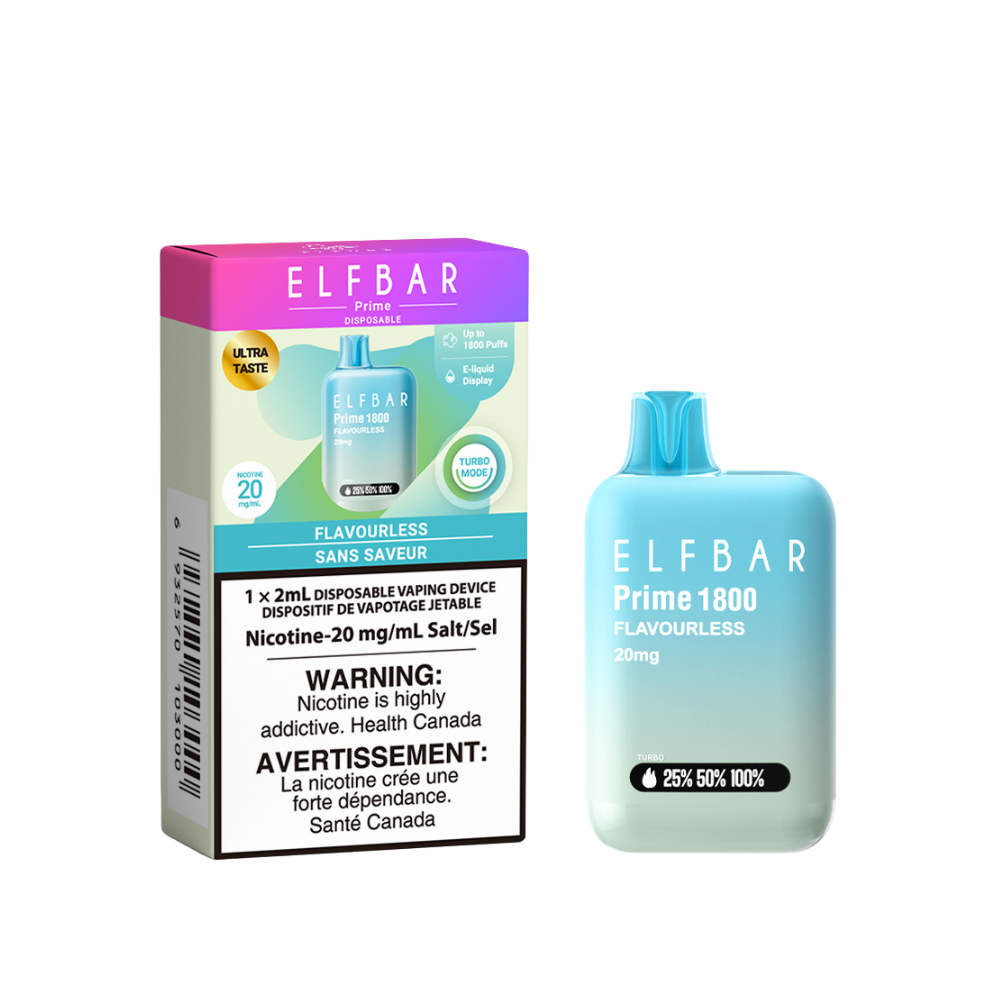 ELF Bar Prime 1800 Disposable Vape (ONTARIO)
