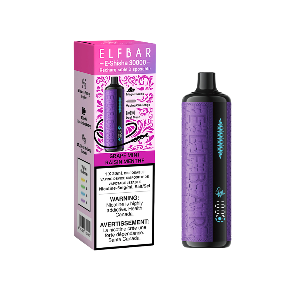 Elf Bar E-Shisha Disposable Vape (ONTARIO)