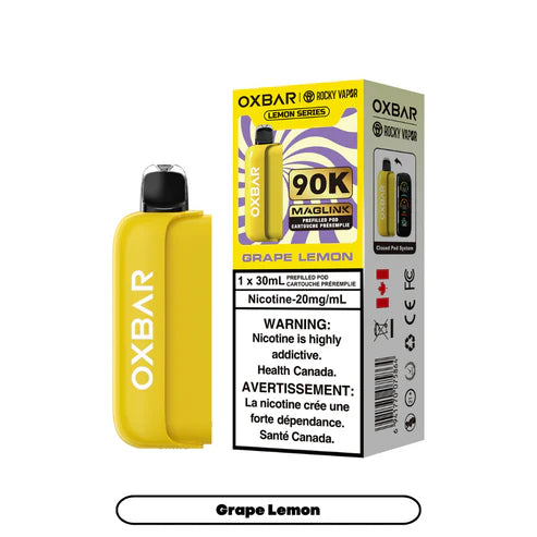 OXBAR MAGLINK REPLACEMENT POD 90K (ONTARIO)