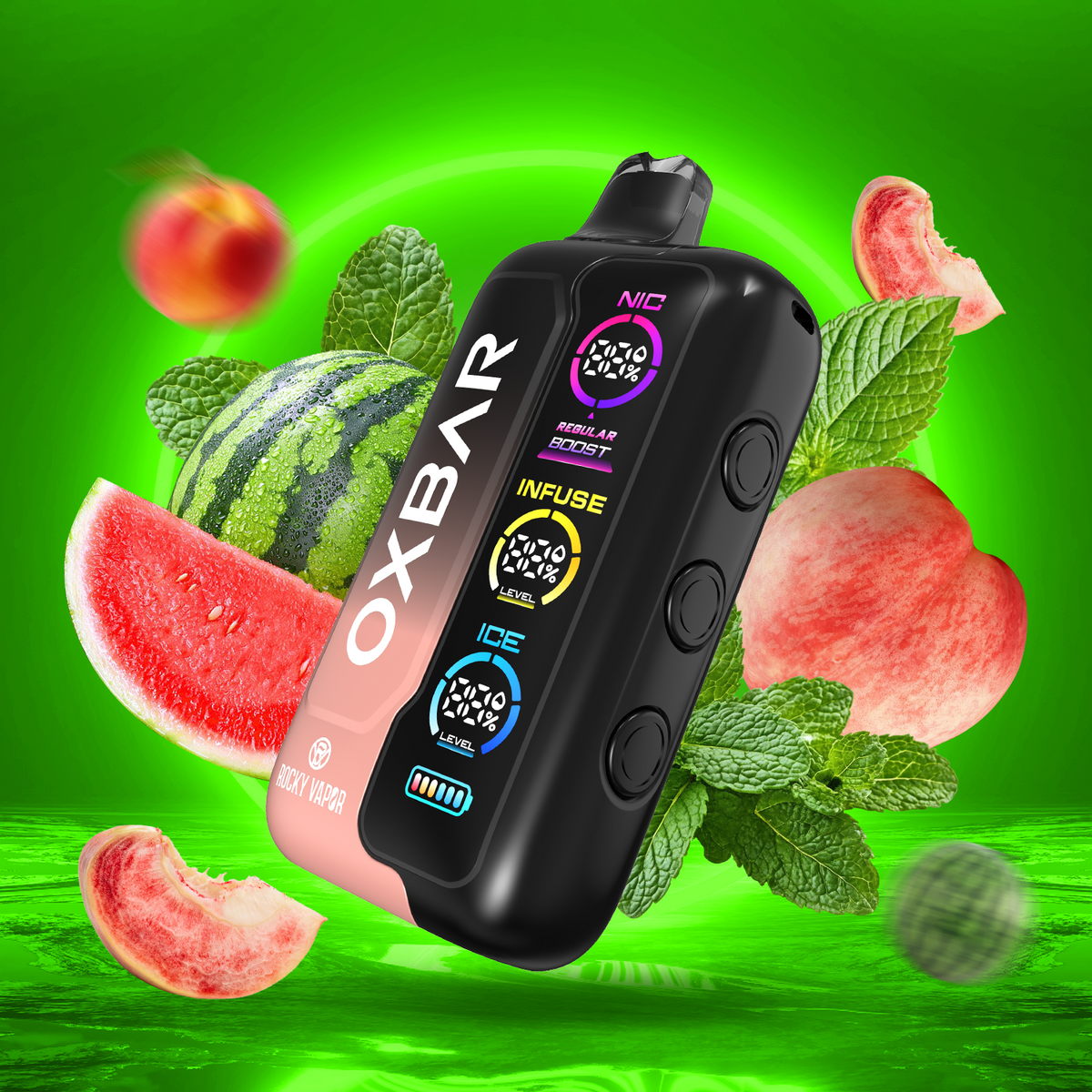 Rocky Vapor Oxbar Tri Fusion 60K Disposable (ONTARIO)
