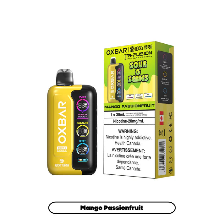 Rocky Vapor Oxbar Tri Fusion 60K Disposable (ONTARIO)