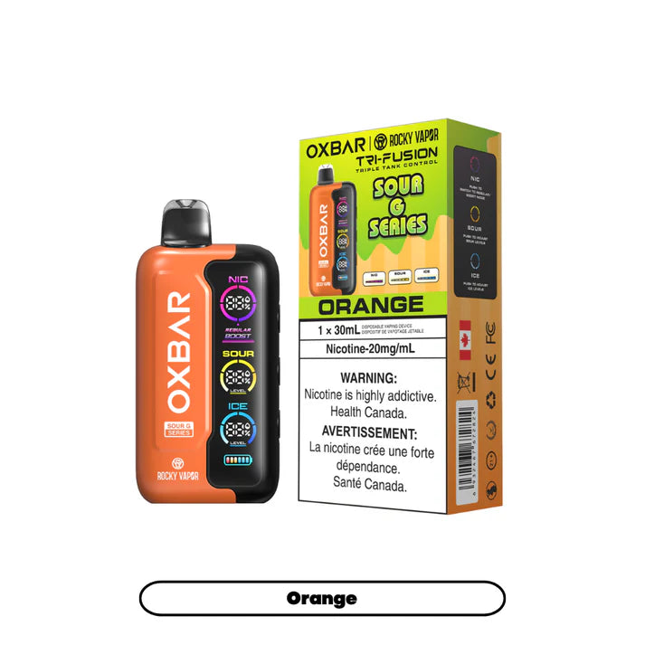 Rocky Vapor Oxbar Tri Fusion 60K Disposable (ONTARIO)