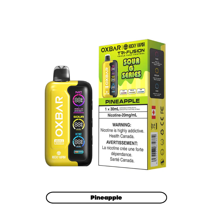 Rocky Vapor Oxbar Tri Fusion 60K Disposable (ONTARIO)