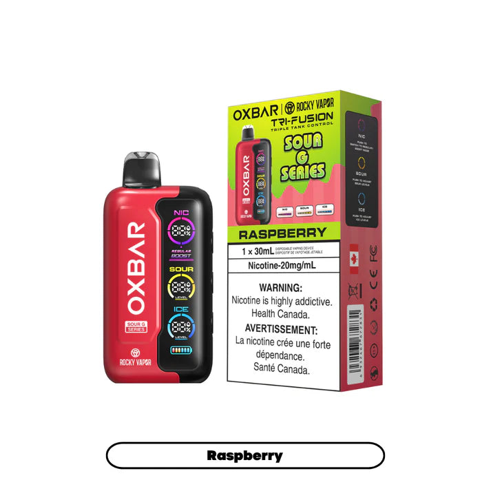 Rocky Vapor Oxbar Tri Fusion 60K Disposable (ONTARIO)