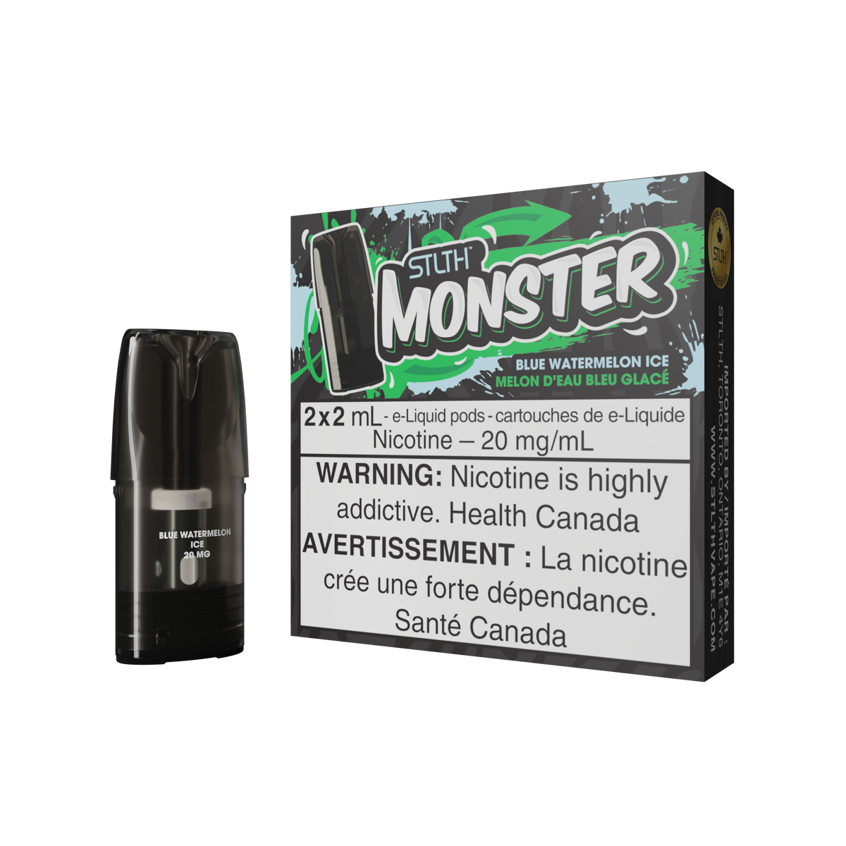 STLTH MONSTER POD 2PCS/PACK (ONTARIO)