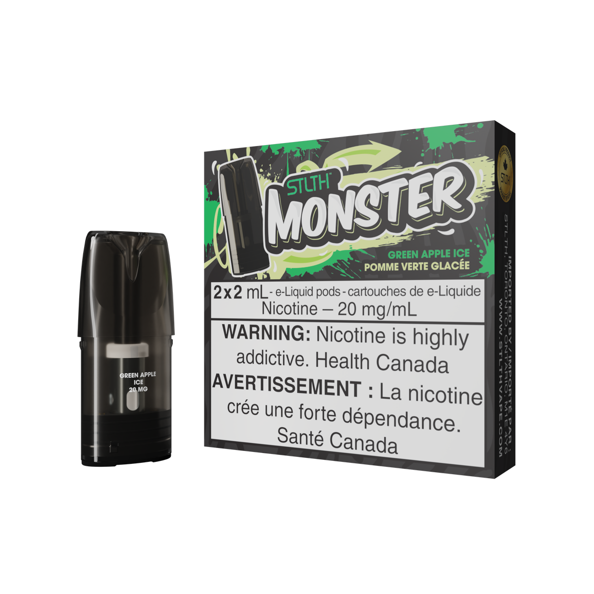 STLTH MONSTER POD 2PCS/PACK (ONTARIO)