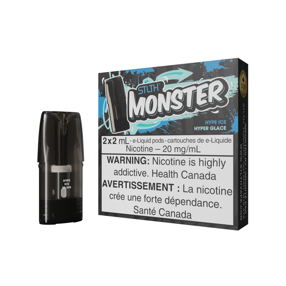 STLTH MONSTER POD 2PCS/PACK (ONTARIO)