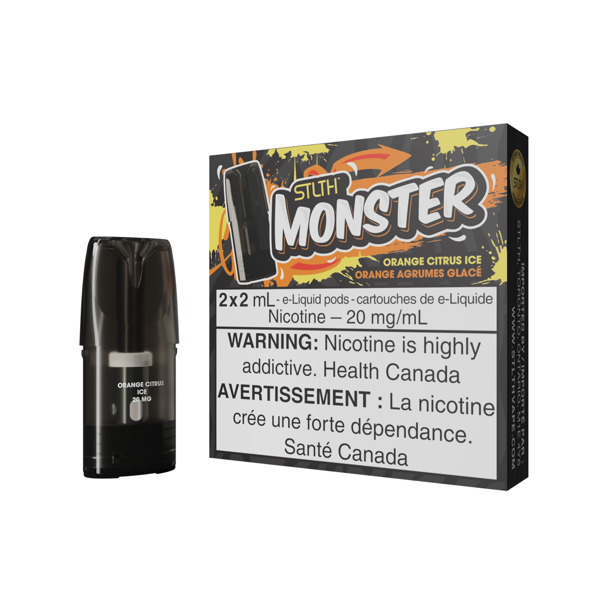 STLTH MONSTER POD 2PCS/PACK (ONTARIO)
