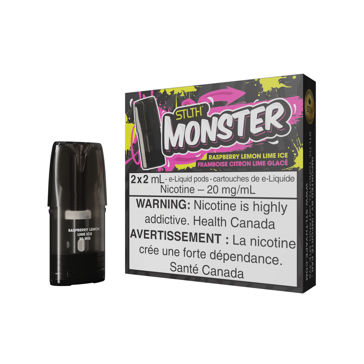 STLTH MONSTER POD 2PCS/PACK (ONTARIO)