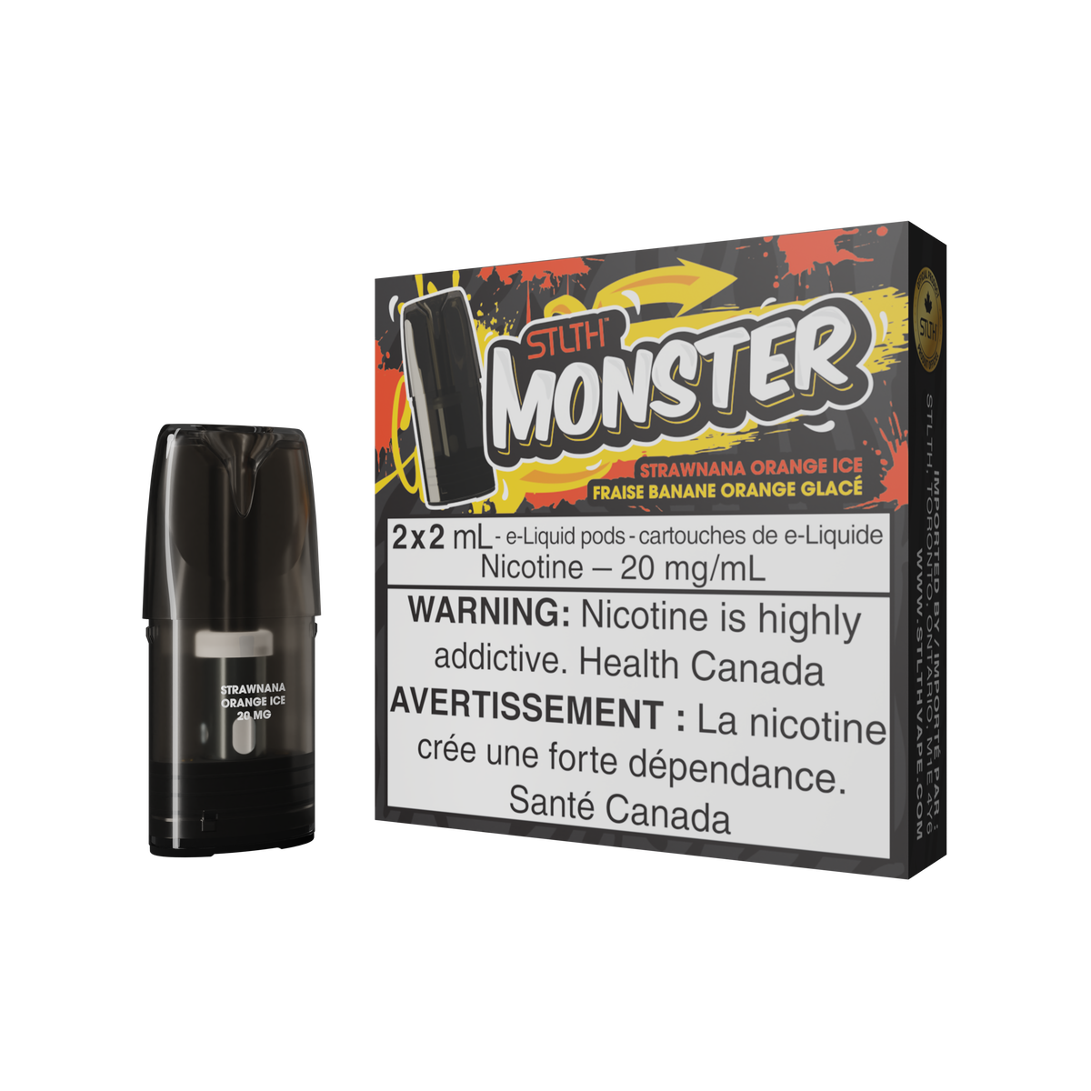 STLTH MONSTER POD 2PCS/PACK (ONTARIO)