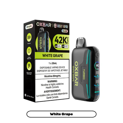 Rocky Vapor Oxbar 42K  (Ontario)