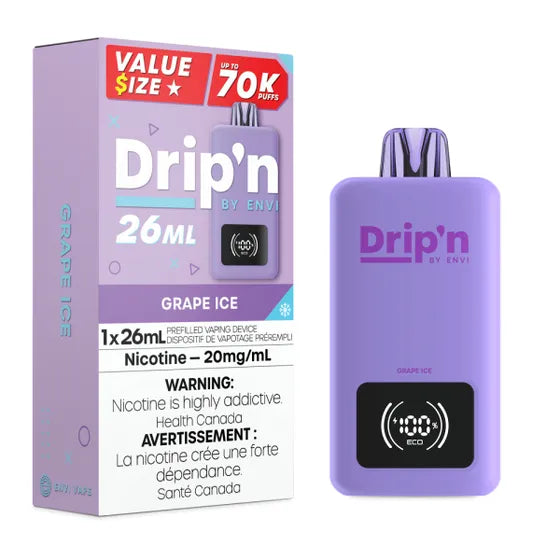 Drip&#39;n 26ML - 70k Disposable (ON)