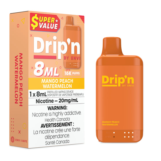 Drip&#39;n 8ML - 16k Disposable (ON)