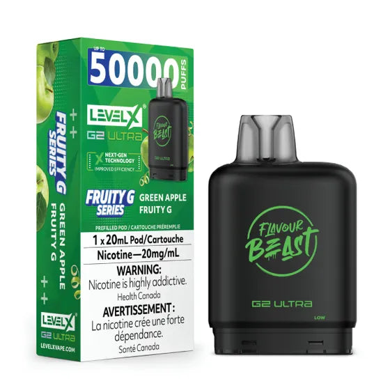 Level X G2 Ultra 50K Pod (Fruity G Series) - ONTARIO