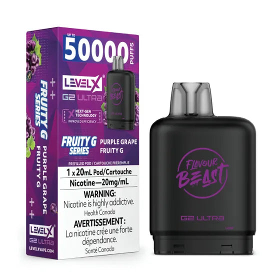 Level X G2 Ultra 50K Pod (Fruity G Series) - ONTARIO