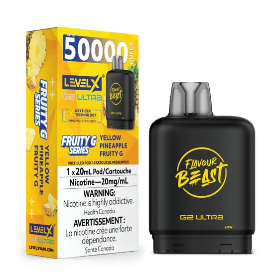 Level X G2 Ultra 50K Pod (Fruity G Series) - ONTARIO