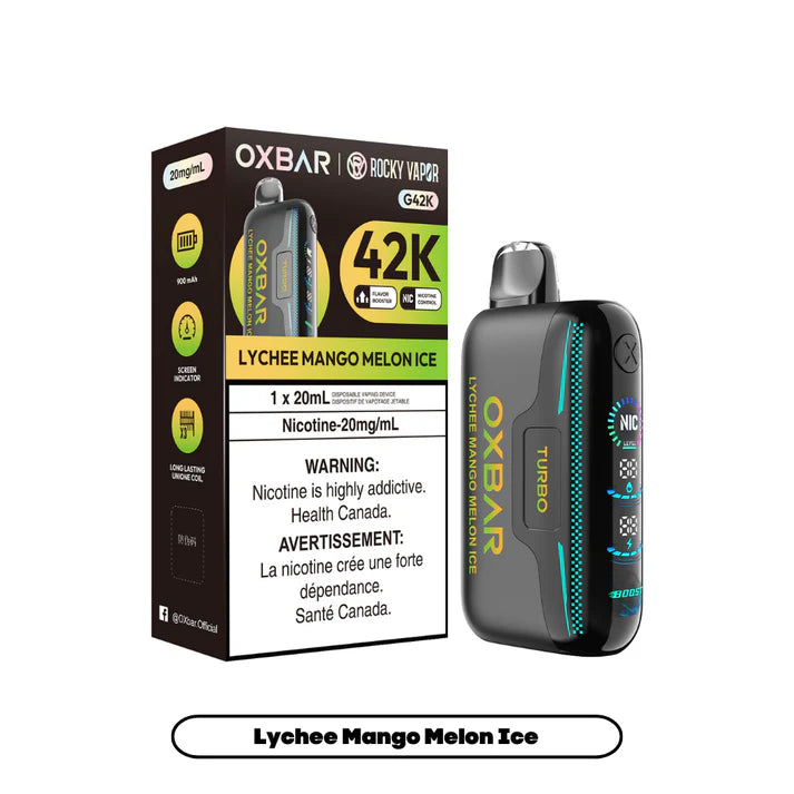 Rocky Vapor Oxbar 42K  (Ontario)