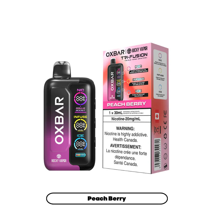 Rocky Vapor Oxbar Tri Fusion 60K Disposable (ONTARIO)