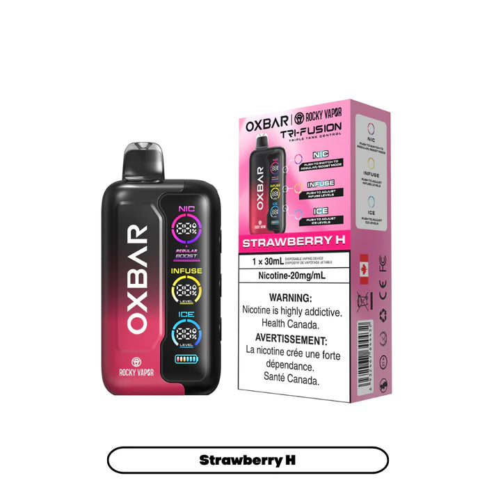 Rocky Vapor Oxbar Tri Fusion 60K Disposable (ONTARIO)