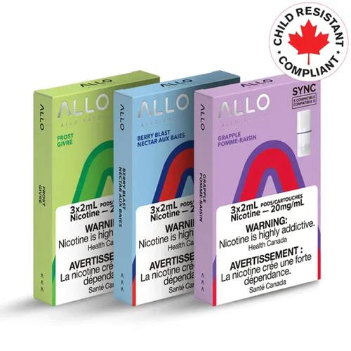 Allo Sync - 3 Pods/PK (ONTARIO)
