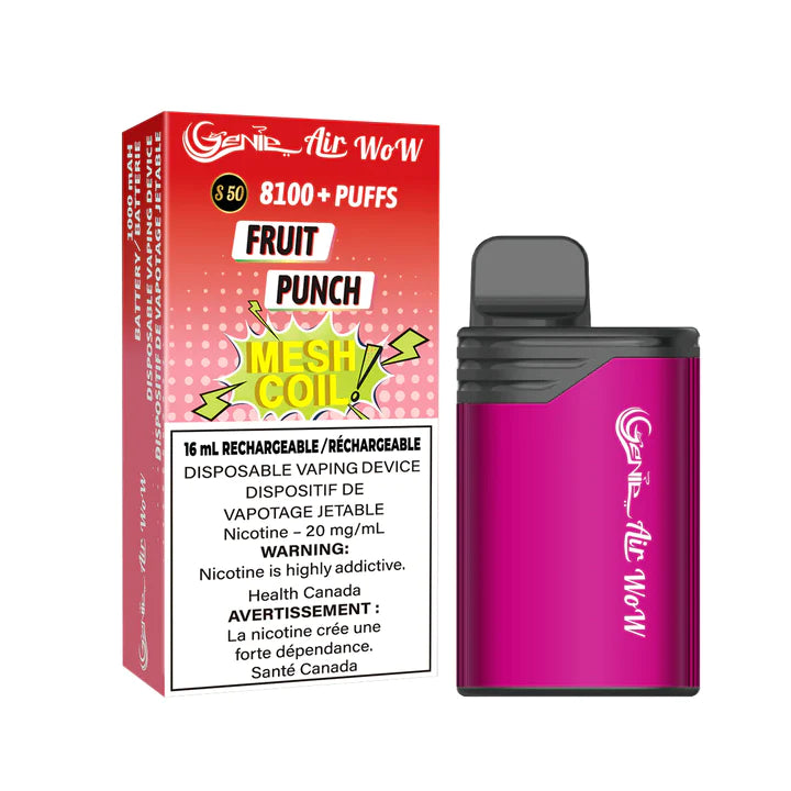 Genie Air Wow 8100 puffs