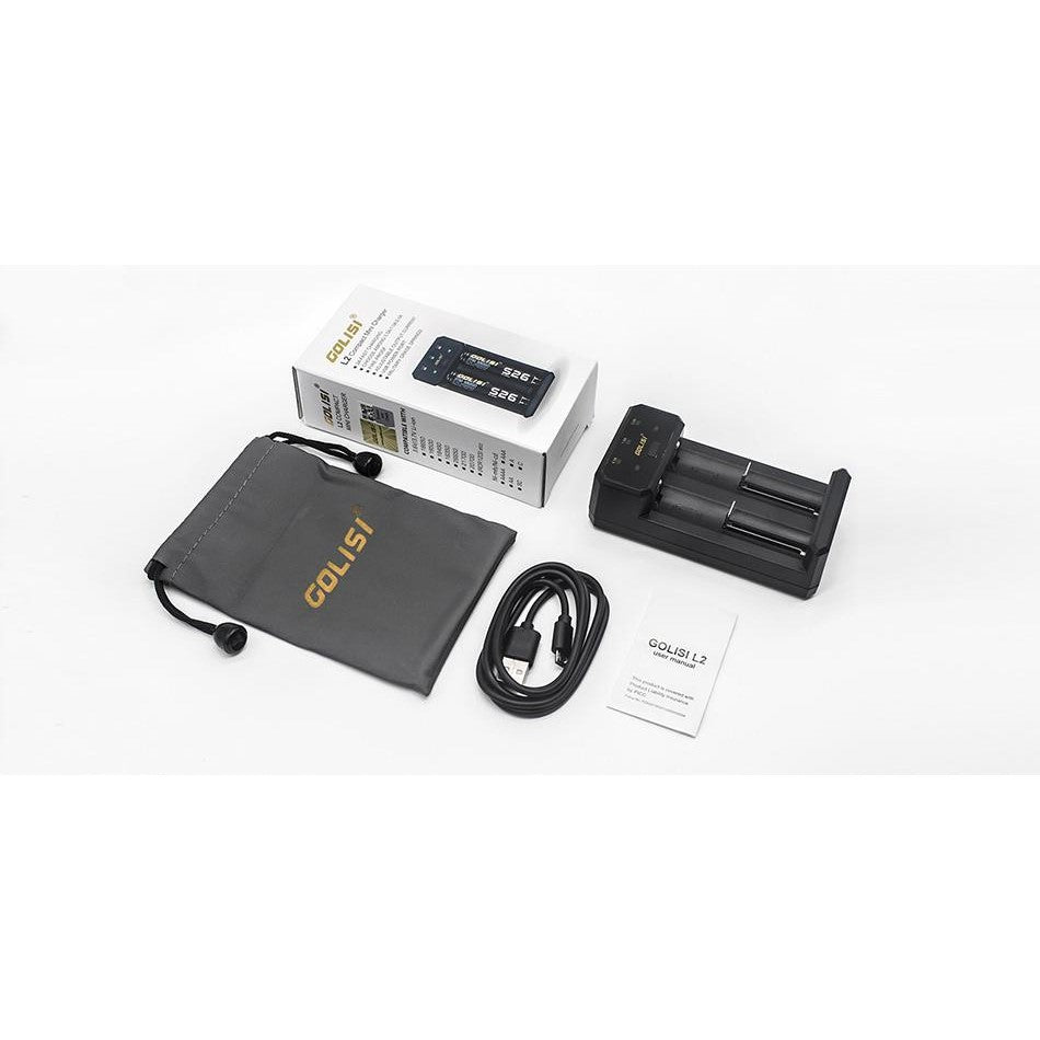 Golisi L2 2A Smart USB Charger with LCD Screen