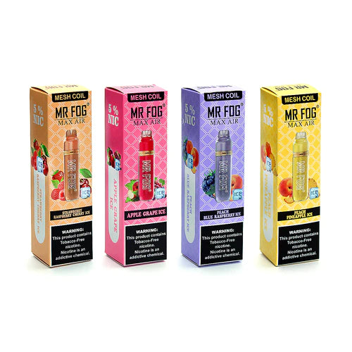 Mr. Fog Max Pro - Disposable (2500 Puffs) - GTA Vapes Mr. Fog Max Pro - Disposable (2500 Puffs) - GTA Vapes