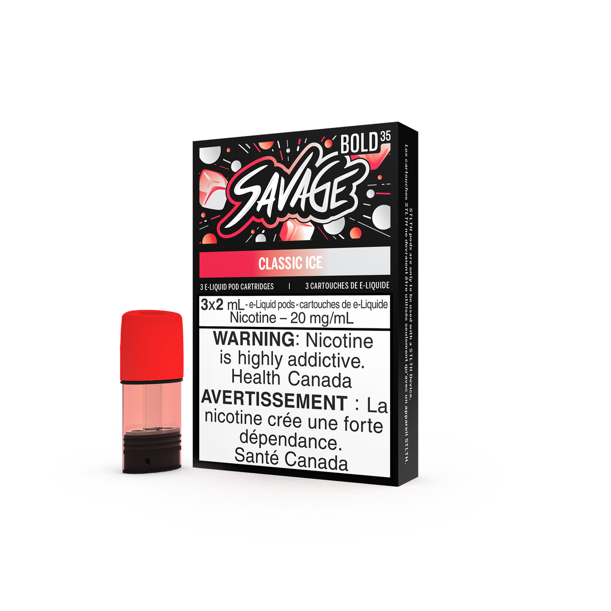 STLTH - Savage Pods 3/Pk (ONTARIO)