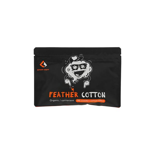 Geekvape - Feather Cotton: 20Pcs/Pack