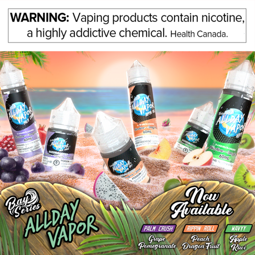 AllDay Vapor: Bay Series - Salts (30ML) - EXCISE TAX*