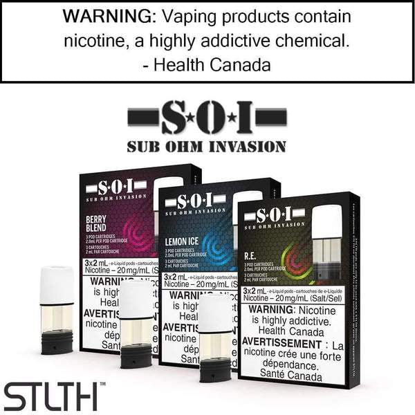 STLTH - SOI Pod Pack (3/Pk) - EXCISE TAX